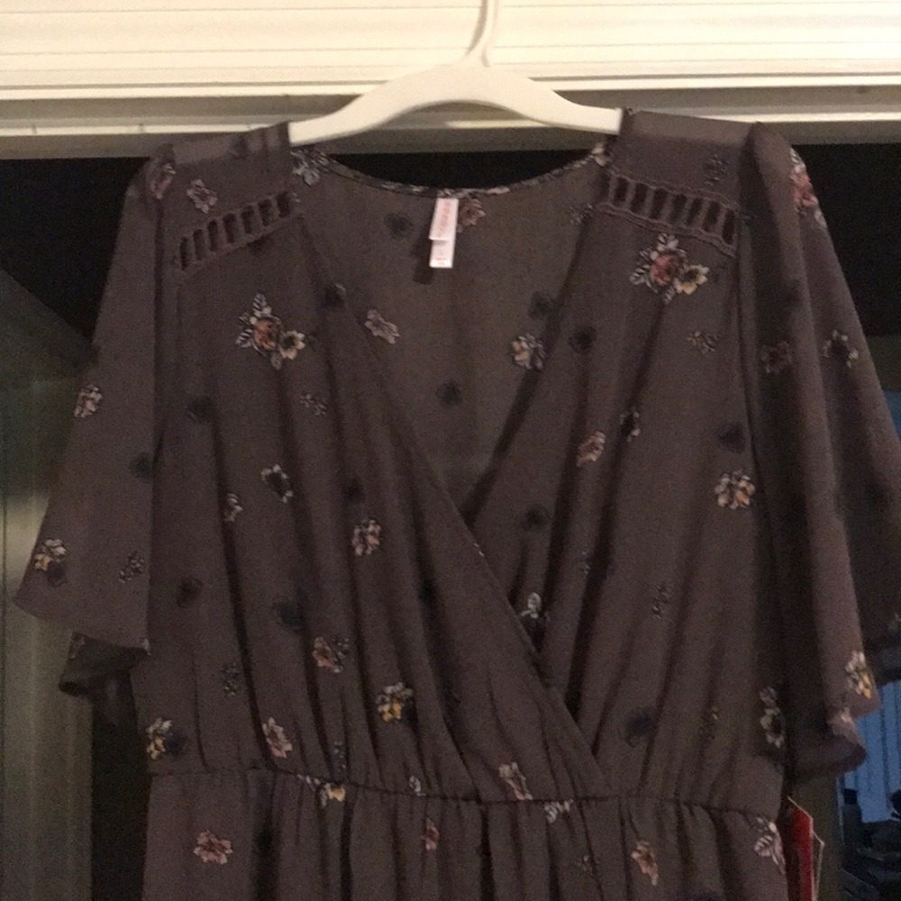 NWT floral dress size L